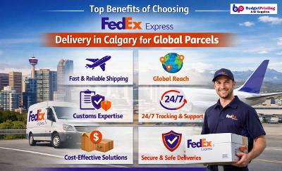 Benefits of Choosing FedEx Express Delivery in Calgary for International Shipments